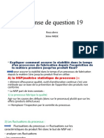 Réponse de Question 19