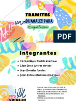 Tramites Aduanales para Exportación