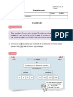 Guia Reforzamiento N7 Articulos y Sustantivos