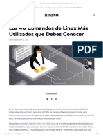 40 Comandos de Linux