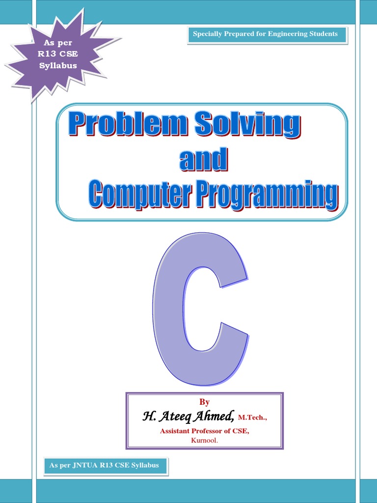 PSCP Syntax for C Programming | PDF | Data Type | Integer (Computer ...