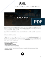 Entendendo o Cenário Das Salas VIP Nos Cartões de Crédito Do Brasil