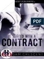 It Started With A Contract - Sam Crescent