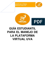 Guía Estudiantil para El Manejo de La Plataforma Virtual UVA 23