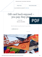 Gift Card Hack Exposed - You Pay, They Play - Naked Security
