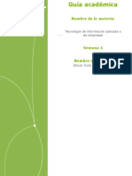 01 - Evidencia de Aprendizaje Tecnologias de Informacion Apliacada a Las Empresas - Semana 1