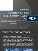 Historia Telecomunicaciones