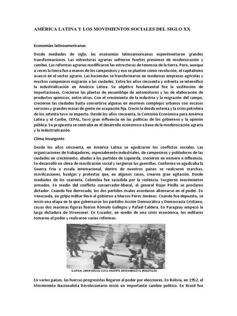 MOVIMIENTOS SOCIALES DEL SIGLO XX, Autoevaluación, Estudiante Emily…