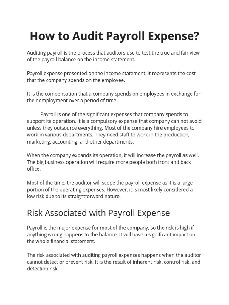 how-to-audit-payroll-expense-and-fixed-assets-pdf-depreciation-audit