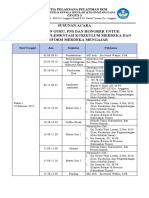 RUNDOWN PELATIHAN PMM SD MI Anggana