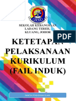 Muka Depan Kertas Kerja Program