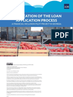 Digitization Loan Application Process Georgia