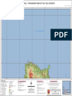 Petatopografi Kabupaten Toli-Toli / Topographymapof Toli-Toli District