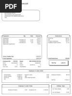 UK Payslip Example and Template | PDF | Paycheck | Payroll