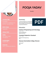 Resume - Pooja Yadav - 1679844987