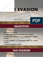 Tax Evasion