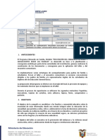 Informe Técnico de Educando en Familia