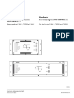 Руководство Handbuch: Пользовательская программа Psd-Control 2.X Anwenderprogramm PSD-CONTROL 2.x