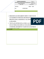 GUIA DE NIVELACION. 2023 - PHILOSOPHY Juana Isabella Zapata Ramirez 10A