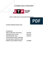 FORMULACION DE PROYECTOS Grupo 4