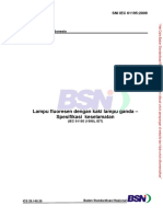 2051 - SNI IEC 61195-2009 (Lampu Florensen Dengan Kaki Lampu Ganda)