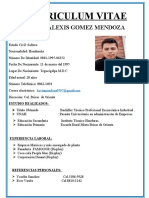 CV Kevin Gomez