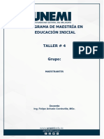 Taller 4 - Semana 3 - U3