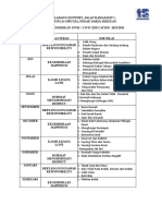 Takwim Pendidikan Sivik