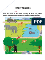 #2 Test For Kids