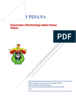 Modul 13 Hukum Pidana Tentang Penyertaan Bagian 2 (Hukum Pidana Pekan Ke-26)