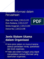 Sistem Informasi Dalam Perusahaan Kelompok 4