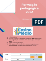 Formação Pedagógica 2022