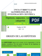 06 Hipótesis y Variables