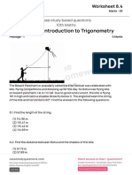 (Worksheet 8.4) - (Chapter Introduction To Trigonometry)