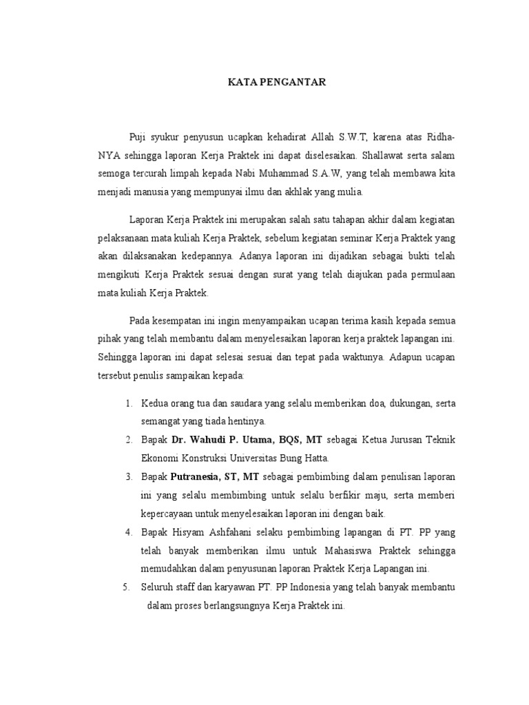 Kata Pengantar 1 | PDF