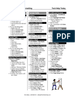 Excel Handout Formatting 2016 10