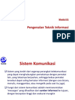 Pengenalan Sistem Telekomunikasi