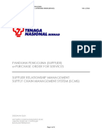 PANDUAN PENGGUNA (SUPPLIER) - Acknowledge Purchase Order