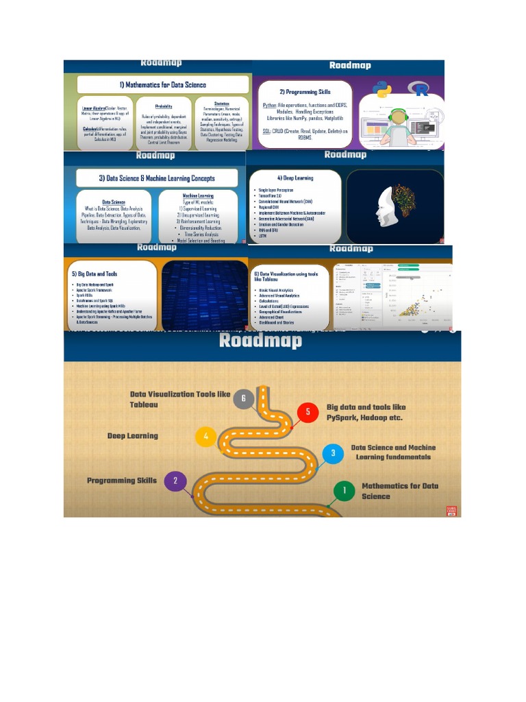 Data Science Roadmap | PDF