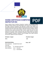 Skema Sertifikasi Inspektur Rig