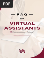 FAQ About Virtual Assistants