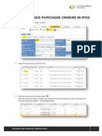 Guide in Deleting Aged POs in iPOS