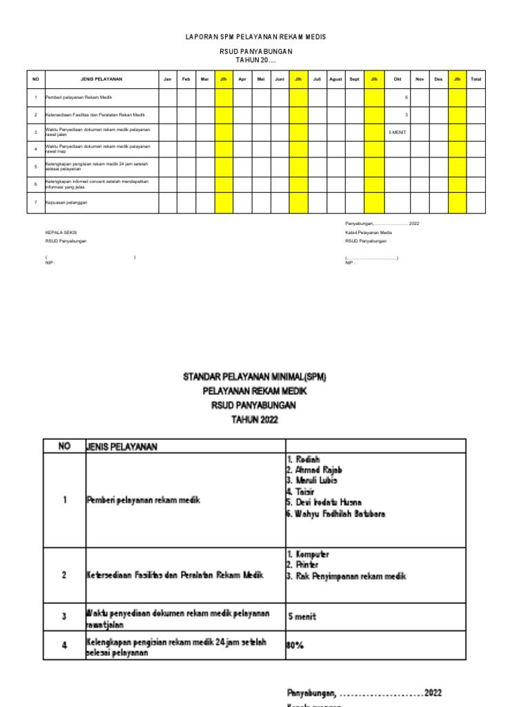 SPM Rawat Jalan | PDF