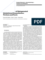 Nephrotoxicity of Halogenated Inhalational Anaesthetics: Fictions and Facts