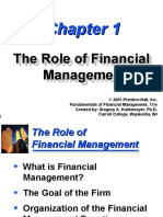 The Role of Financial Management