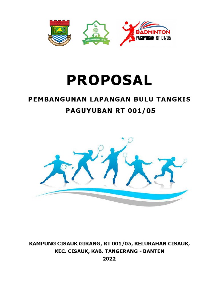 Proposal Pembangunan Lapangan Badminton PDF