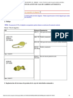 Control - Presión de Aceite de Caja de Cambios Automática