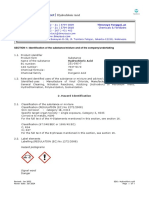 Concentrated Sulfuric Acid Hazards Guide | PDF | Sulfuric Acid | Acid