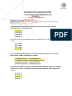 Examen Administración de Operaciones 2