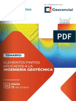 Elementos Finitos Aplicado A La Ingeniería Geotécnica